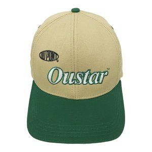 Du Pont Oustar Strapback Cap Trucker Baseball Farmers Hat Khaki Green